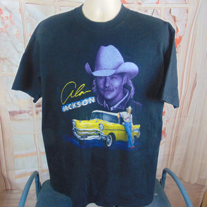 ALEN JACKSON Shirts - Alen Jackson Concert Tour Large ALEN JACKSON Shirts - Alen Jackson Concert Tour Large